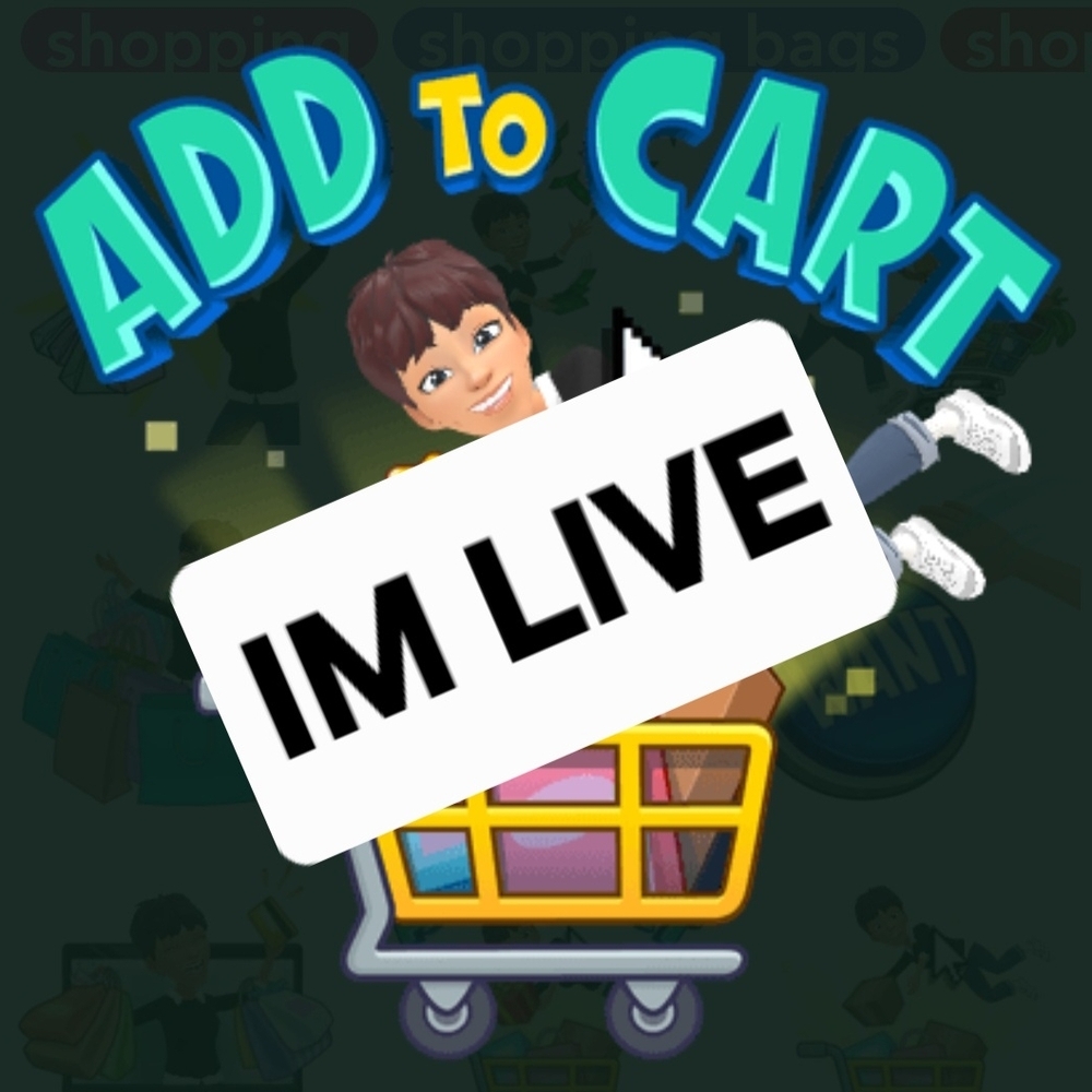 This Is My Live Listing, Like This Listing To Be Notified When I Go Live!